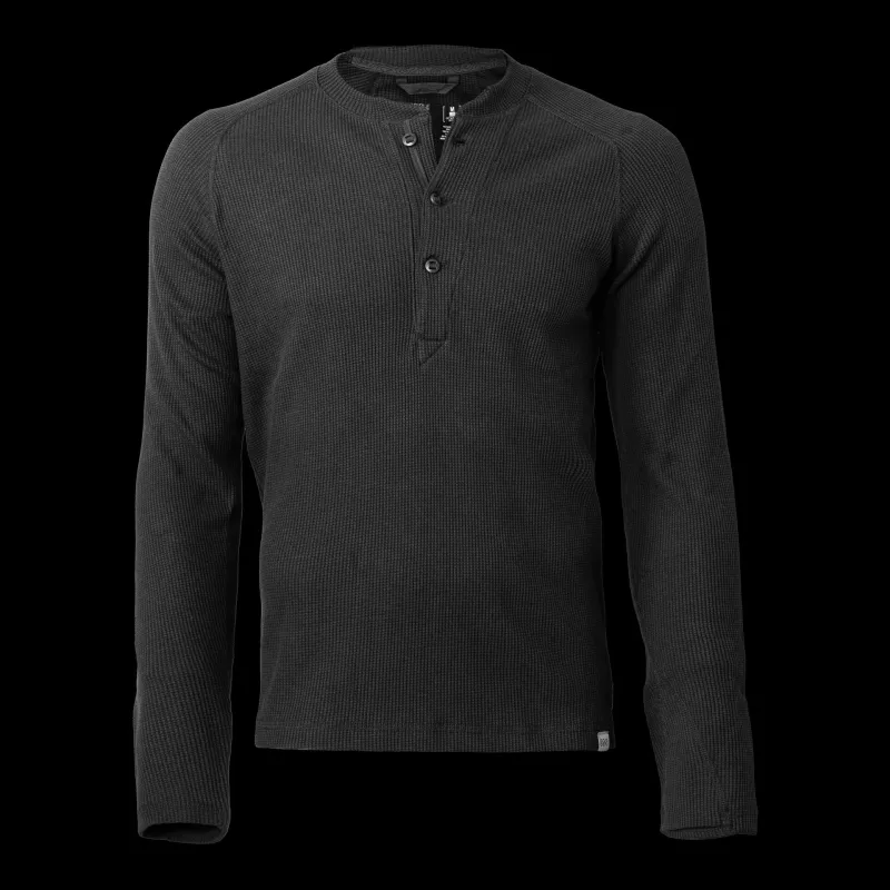 Stratum Waffle Henley made by Triple Aught Design
