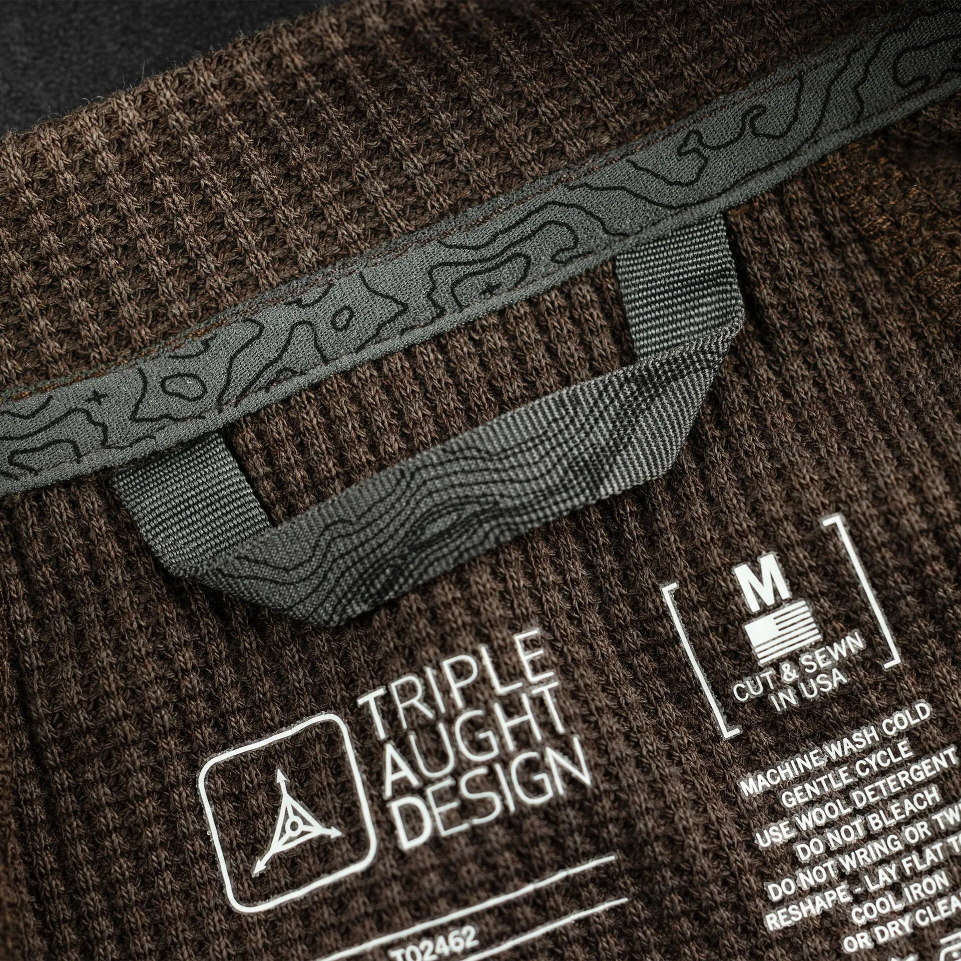 Stratum Waffle Henley sold by Triple Aught Design product image thumbnail 5