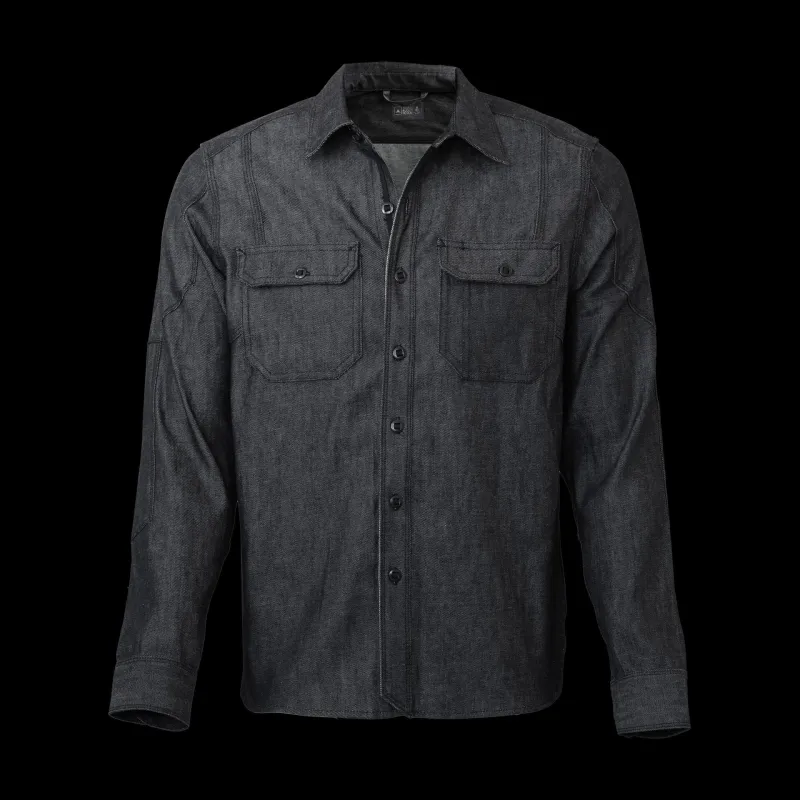 Blueprint Denim Shirt made by Triple Aught Design