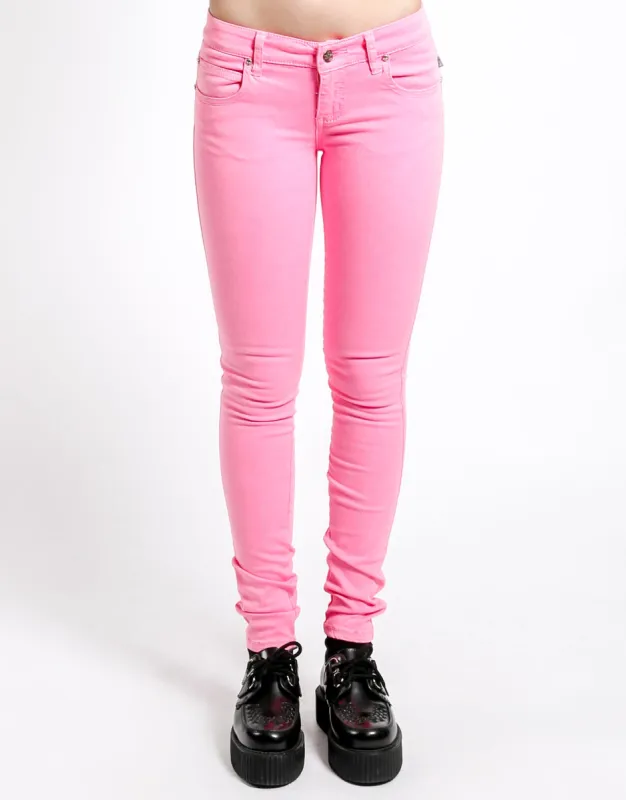 T-BACK JEAN NEON PINK sold by Tripp nyc