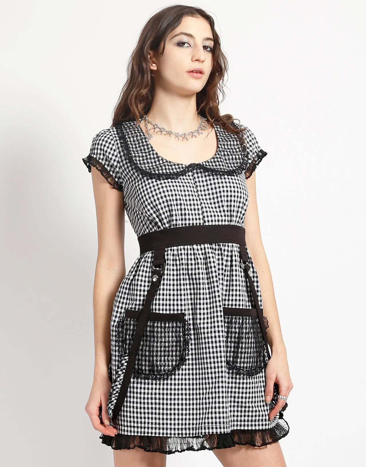 BO PEEP DRESS WHITE sold by Tripp nyc product image thumbnail 3