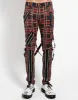 CLASSIC SLIM LEG BONDAGE PANT BLACK PLAID sold by Tripp nyc