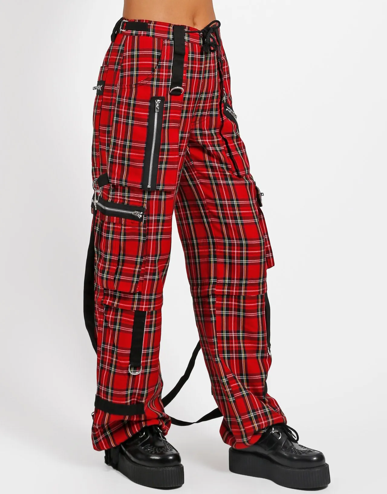 CLASH PANT RED PLAID sold by Tripp nyc product image thumbnail 3