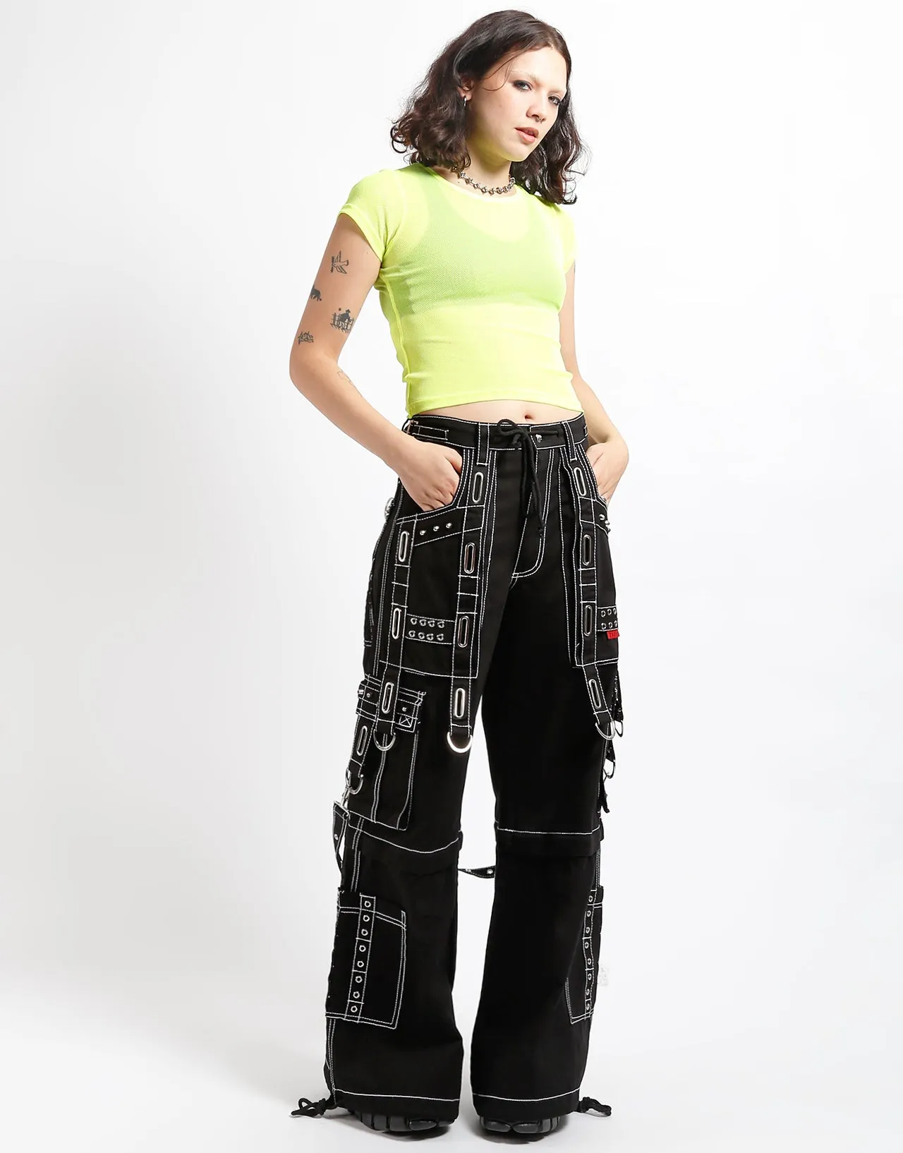 INTERLACE PANT WITH WHITE STITCH sold by Tripp nyc product image thumbnail 2