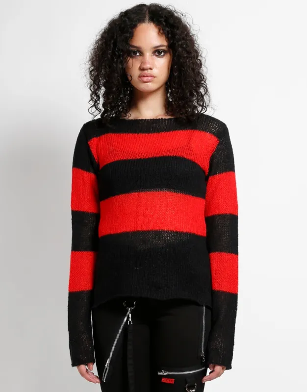 STRIPE SWEATER sold by Tripp nyc