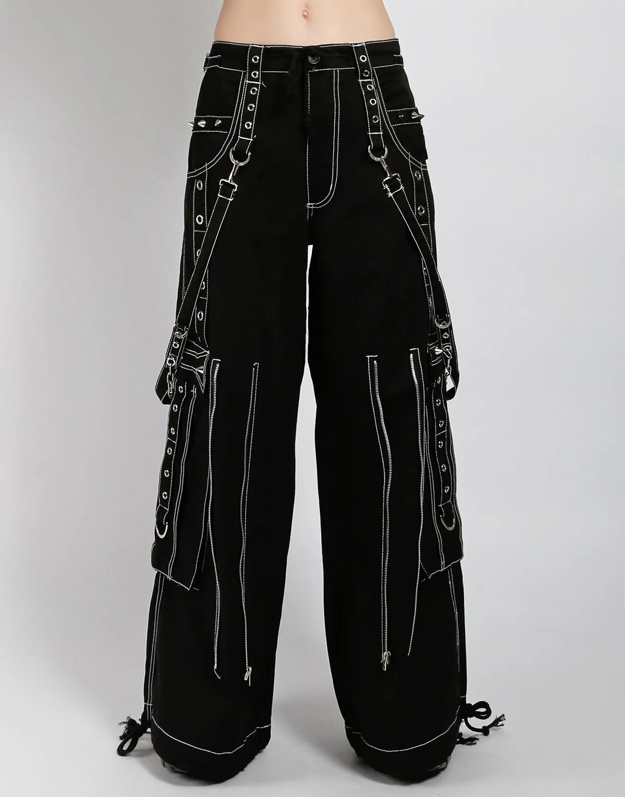 BACK UP SKULL PANT WHITE SKULL sold by Tripp nyc product image thumbnail 4