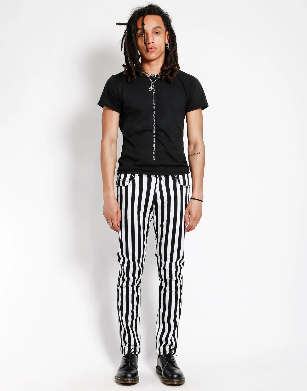 ROCKER JEAN MEDIUM STRIPE sold by Tripp nyc product image thumbnail 2