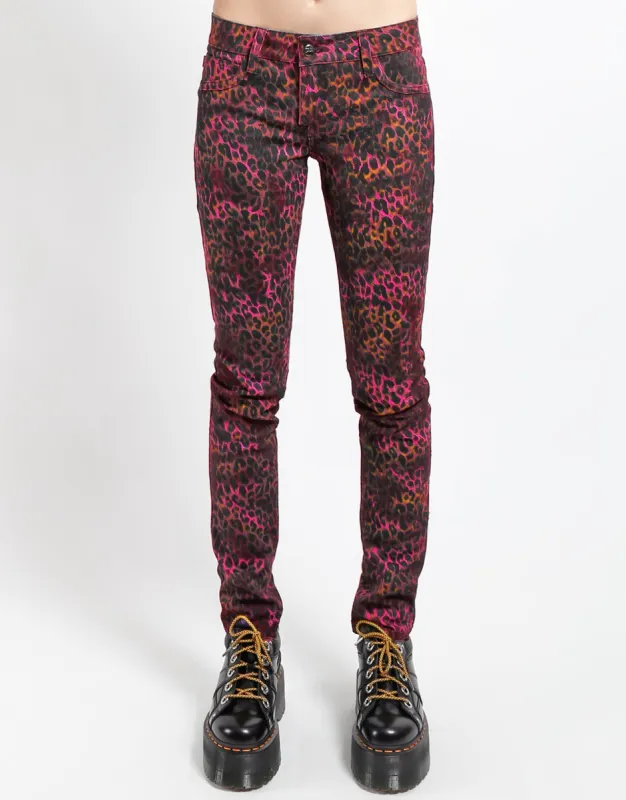 REVERSIBLE JEAN PINK CHEETAH sold by Tripp nyc