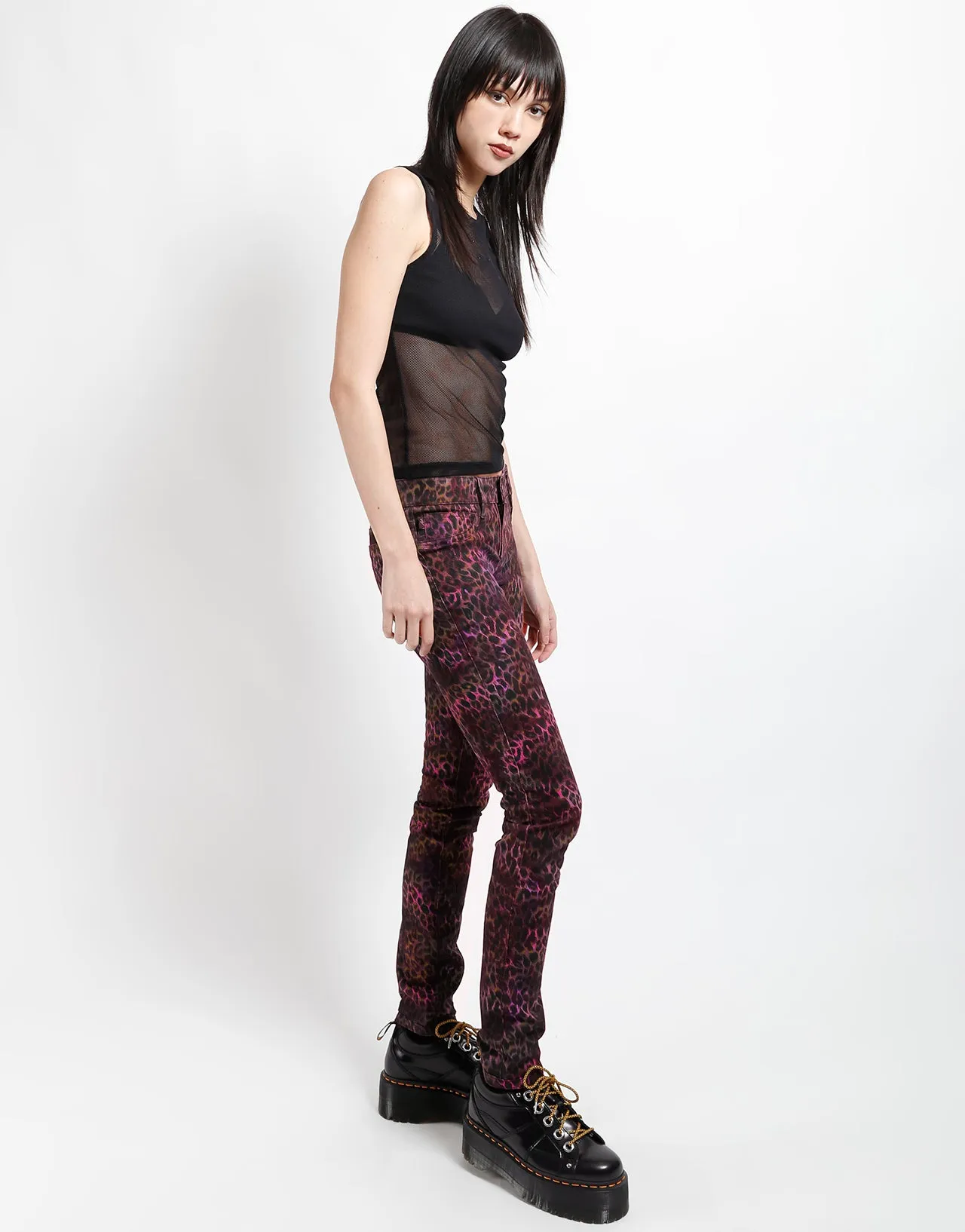 REVERSIBLE JEAN PINK CHEETAH sold by Tripp nyc product image thumbnail 3