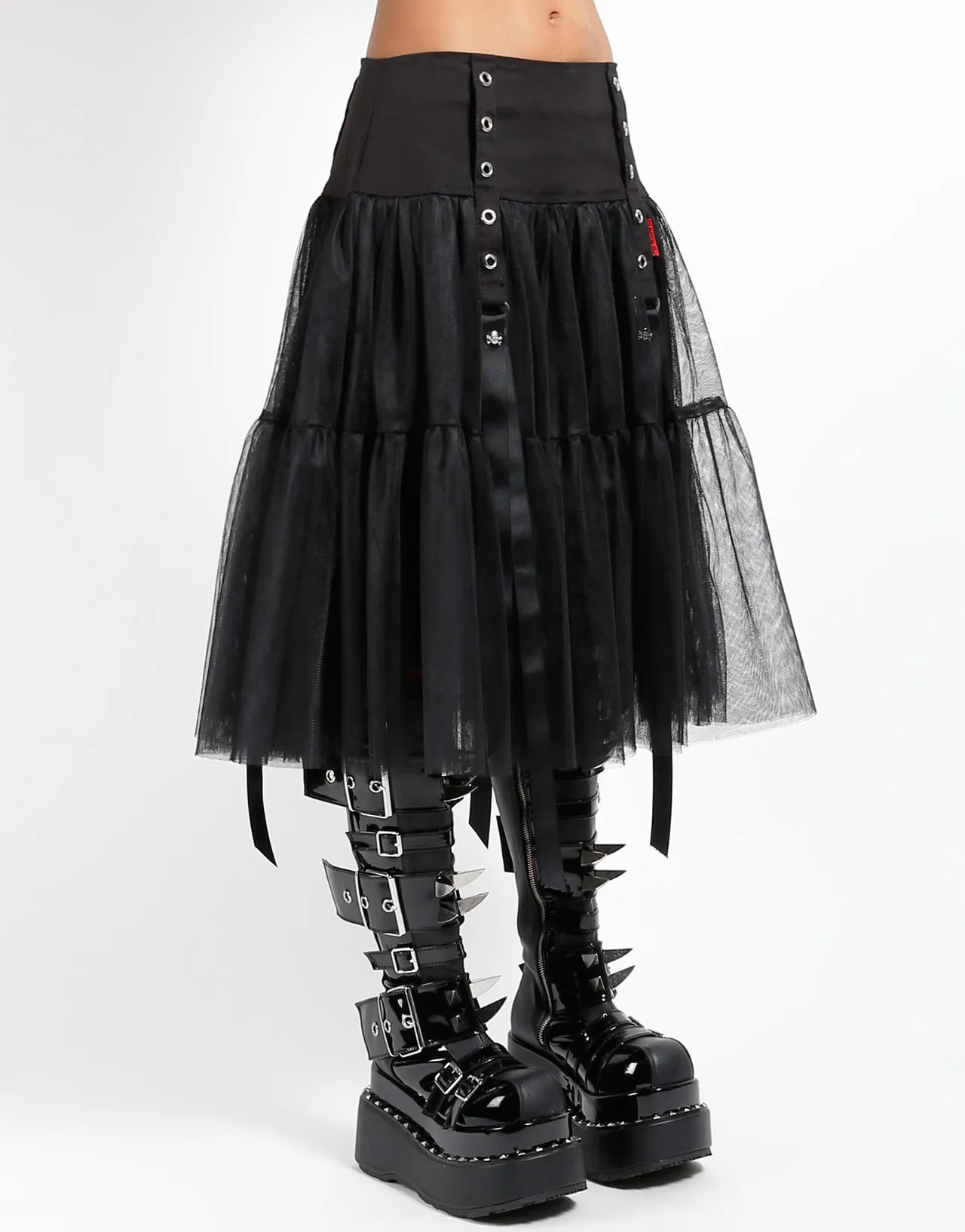 TUTU RIBBON TULLE SKIRT BLACK sold by Tripp nyc product image thumbnail 3