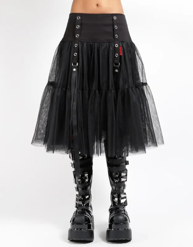 TUTU RIBBON TULLE SKIRT BLACK sold by Tripp nyc