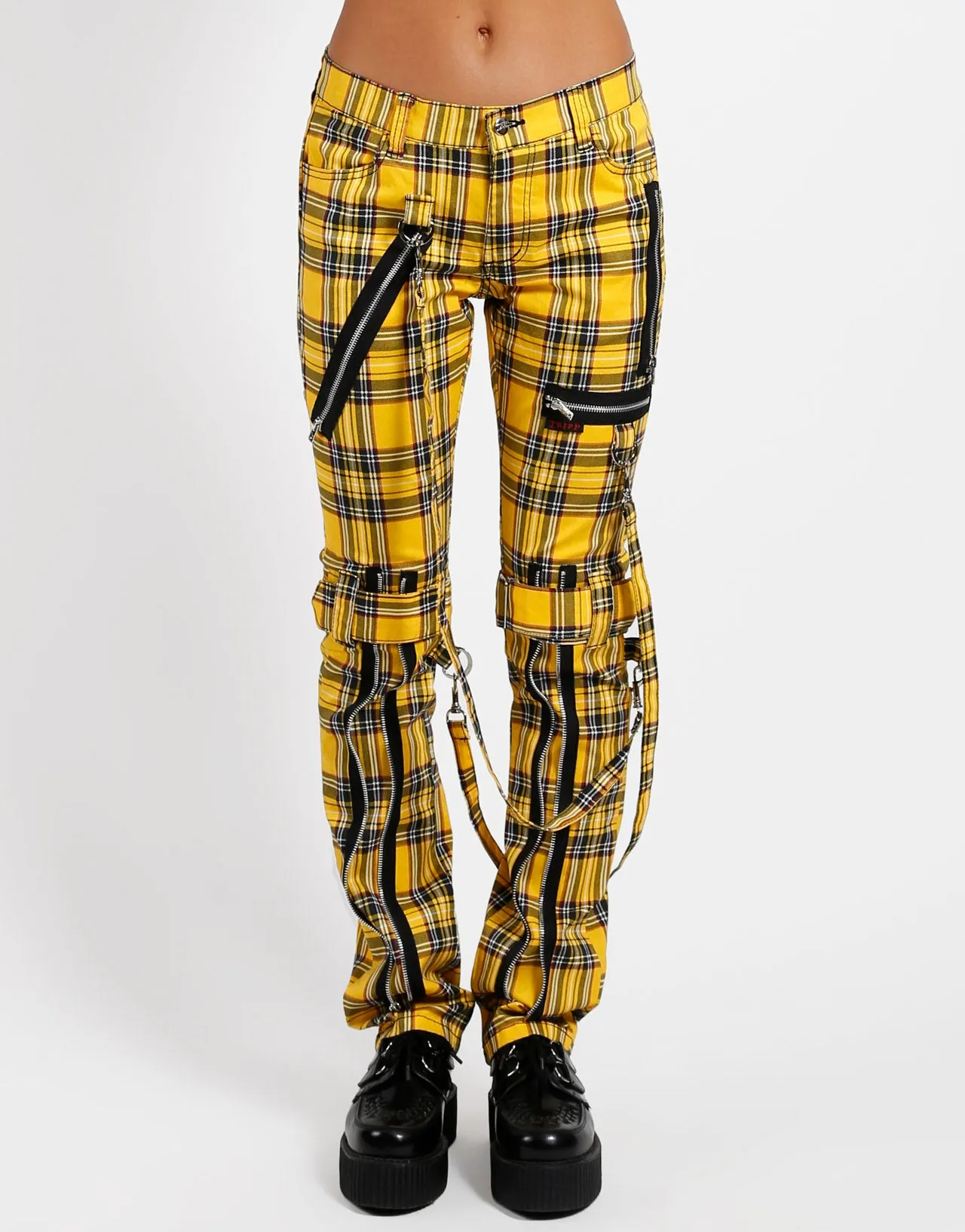 BONDAGE PANT YELLOW PLAID sold by Tripp nyc
