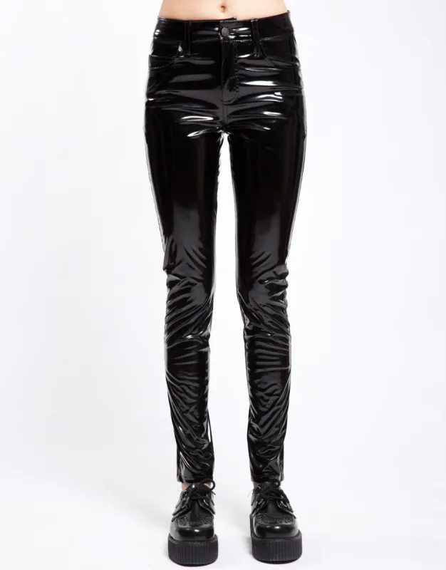 PVC VINYL HIGH WAIST PANT sold by Tripp nyc