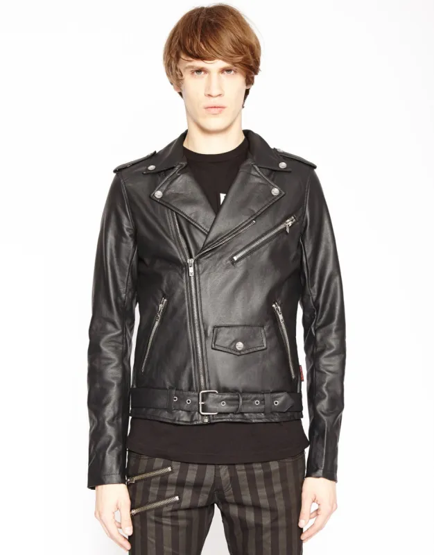 FAUX LEATHER CLASSIC MOTO sold by Tripp nyc
