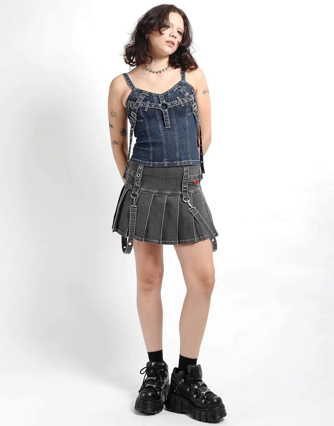 X-DENIM CORSET sold by Tripp nyc product image thumbnail 2