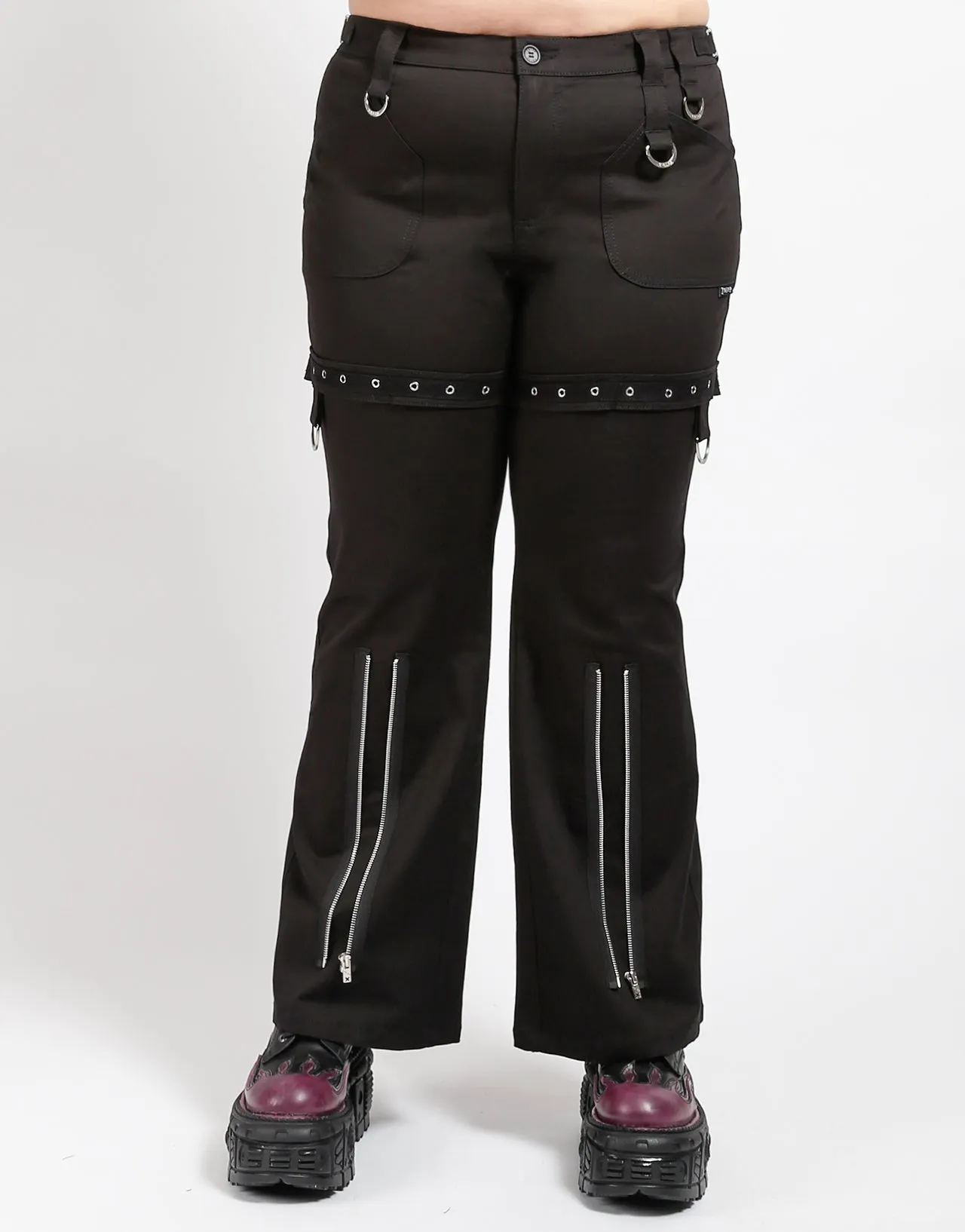 CURVE SUPER EYELET PANT BLACK sold by Tripp nyc