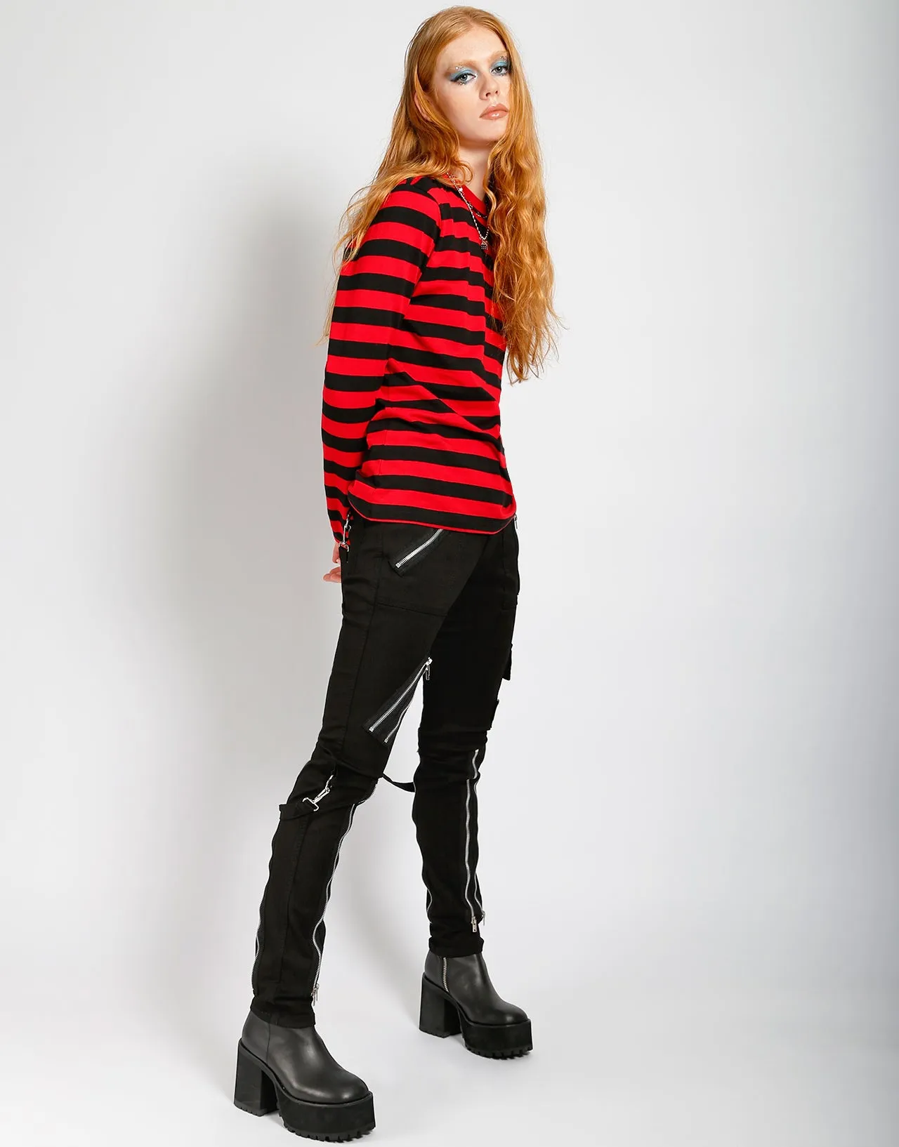 CLASSIC SLIM LEG BONDAGE PANT sold by Tripp nyc product image thumbnail 2