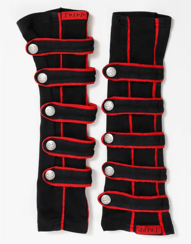 BAND ARMWARMER RED sold by Tripp nyc