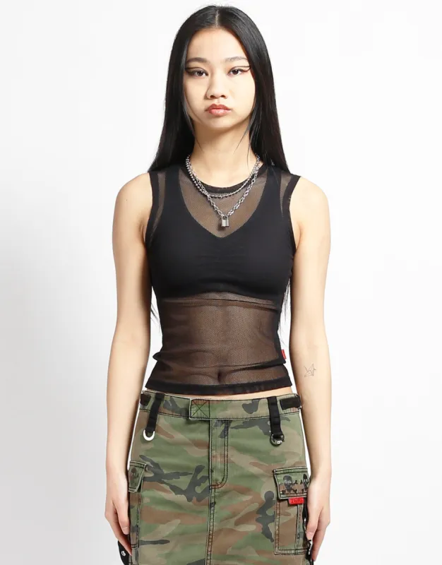 TANK FISHNET sold by Tripp nyc