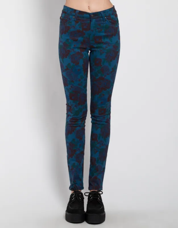 HIGH WAIST FLORAL SKINNY sold by Tripp nyc