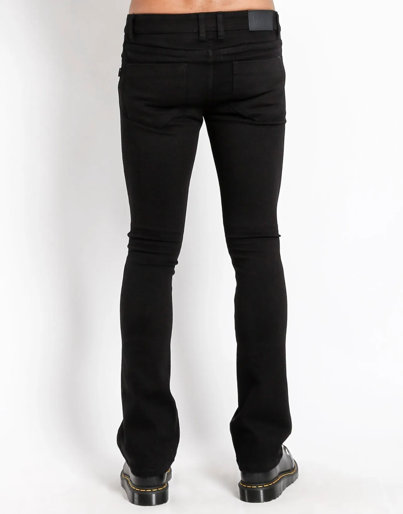 TRASH & VAUDEVILLE BLACK BOOTCUT JEAN sold by Tripp nyc product image thumbnail 4