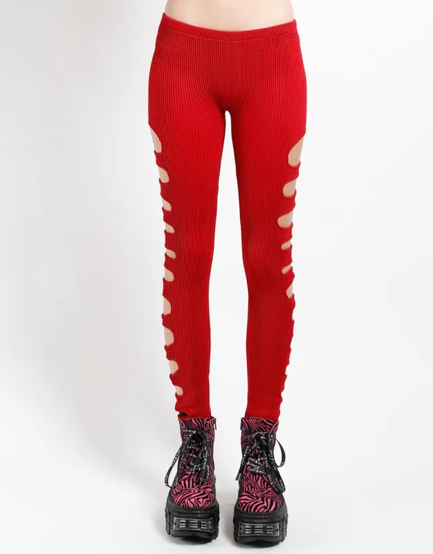 CUT OUT LEGGING sold by Tripp nyc