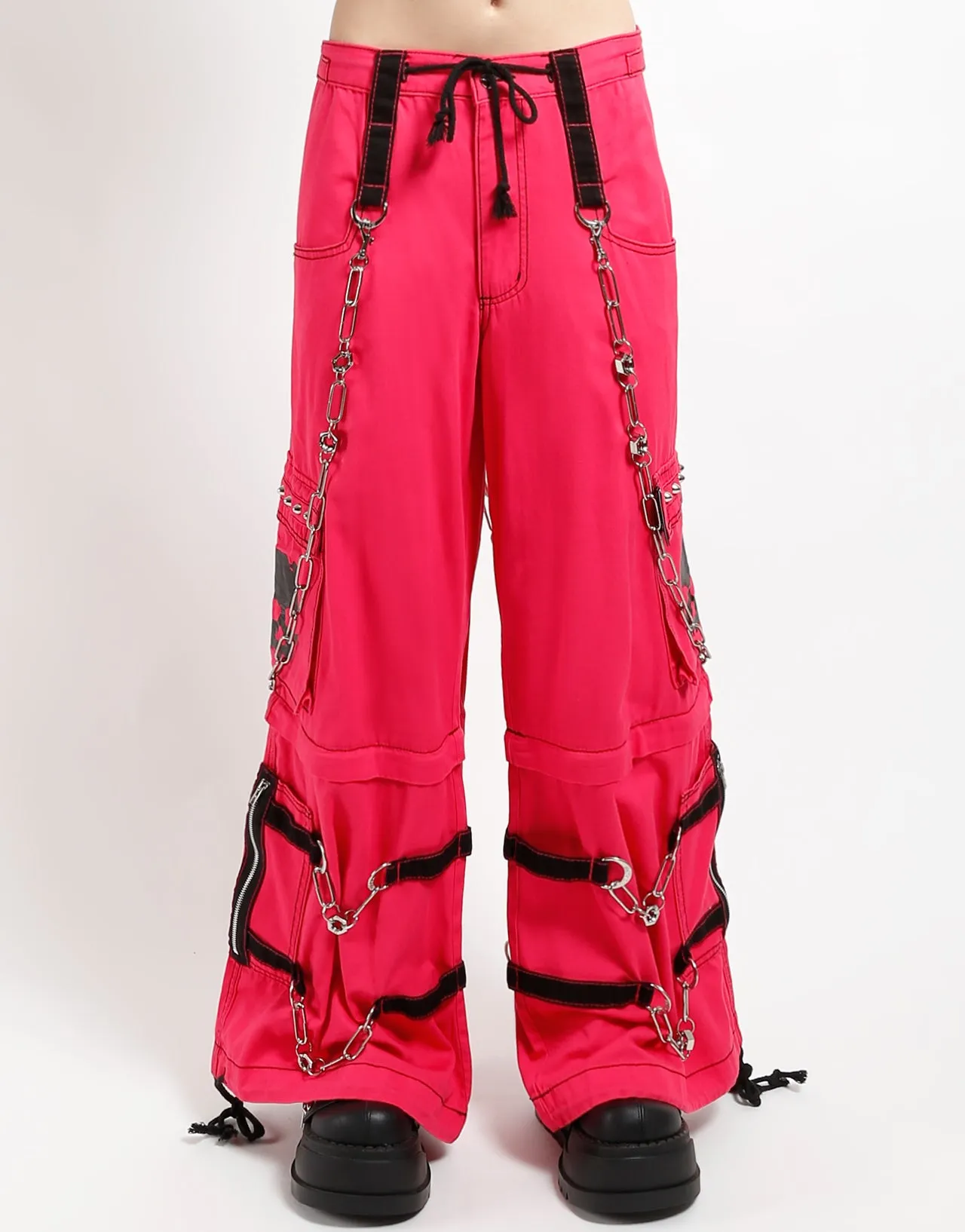 SKULL ZIP OFF PANT PINK sold by Tripp nyc product image thumbnail 3