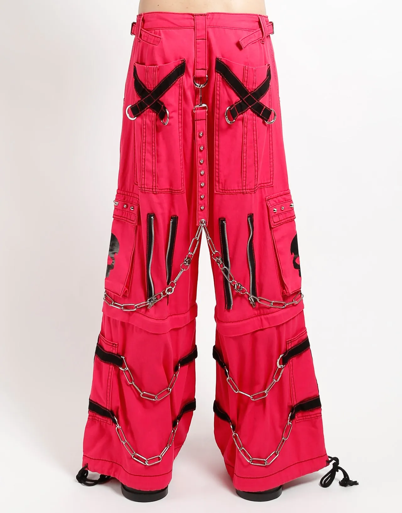 SKULL ZIP OFF PANT PINK sold by Tripp nyc product image thumbnail 4