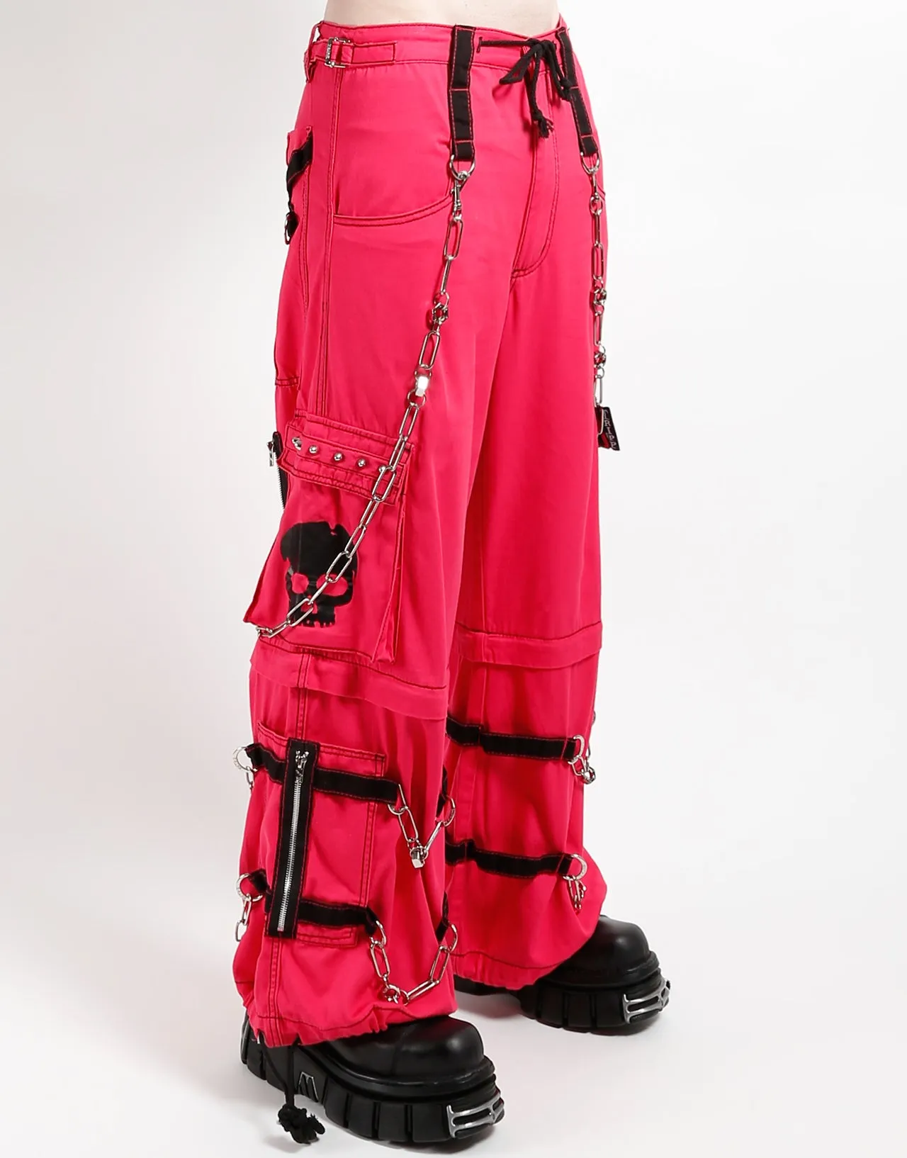 SKULL ZIP OFF PANT PINK sold by Tripp nyc product image thumbnail 5