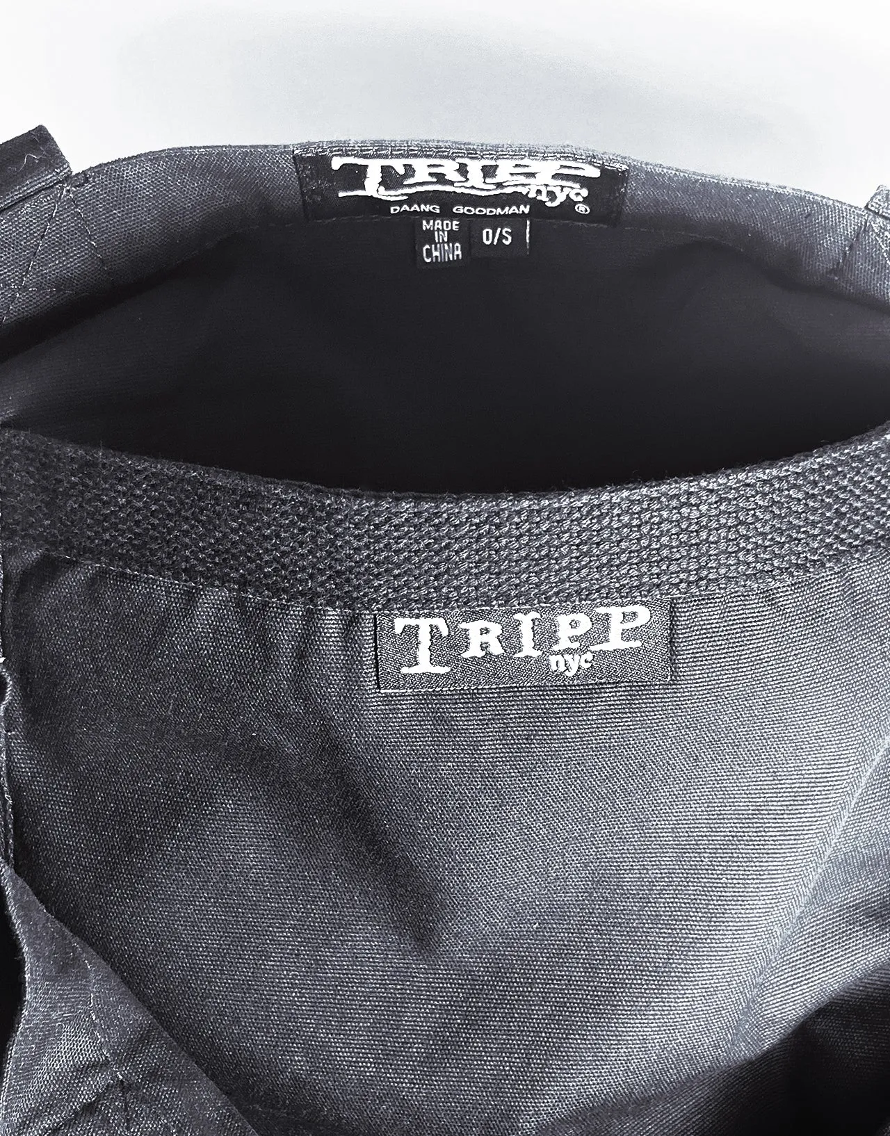 BIG WHITE SKULL LOGO TOTE sold by Tripp nyc product image thumbnail 4