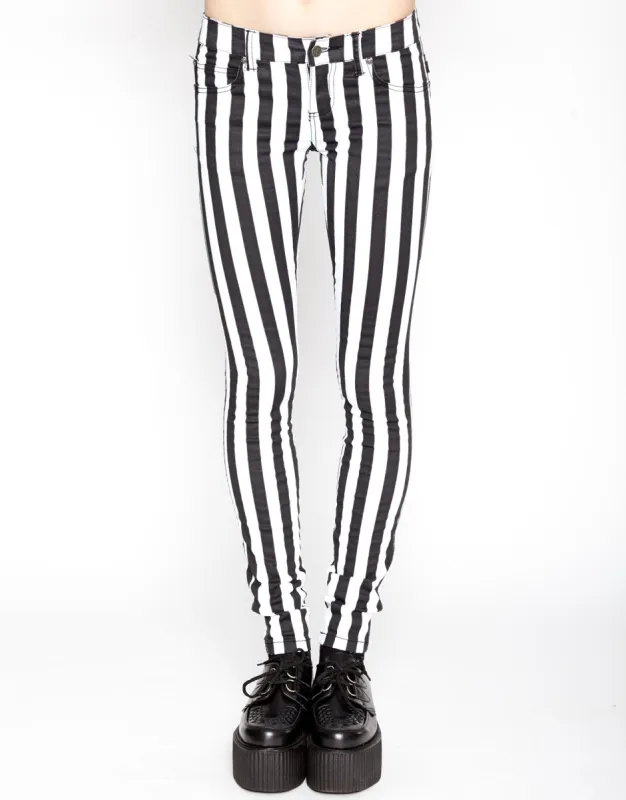 T-BACK JEAN WIDE STRIPE sold by Tripp nyc