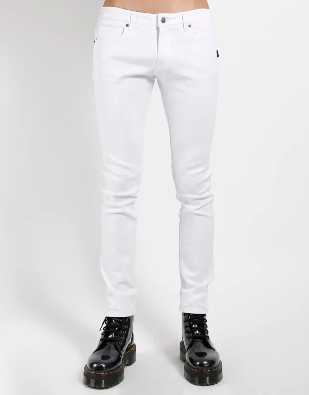 TRASH & VAUDEVILLE WHITE SKINNY JEAN sold by Tripp nyc