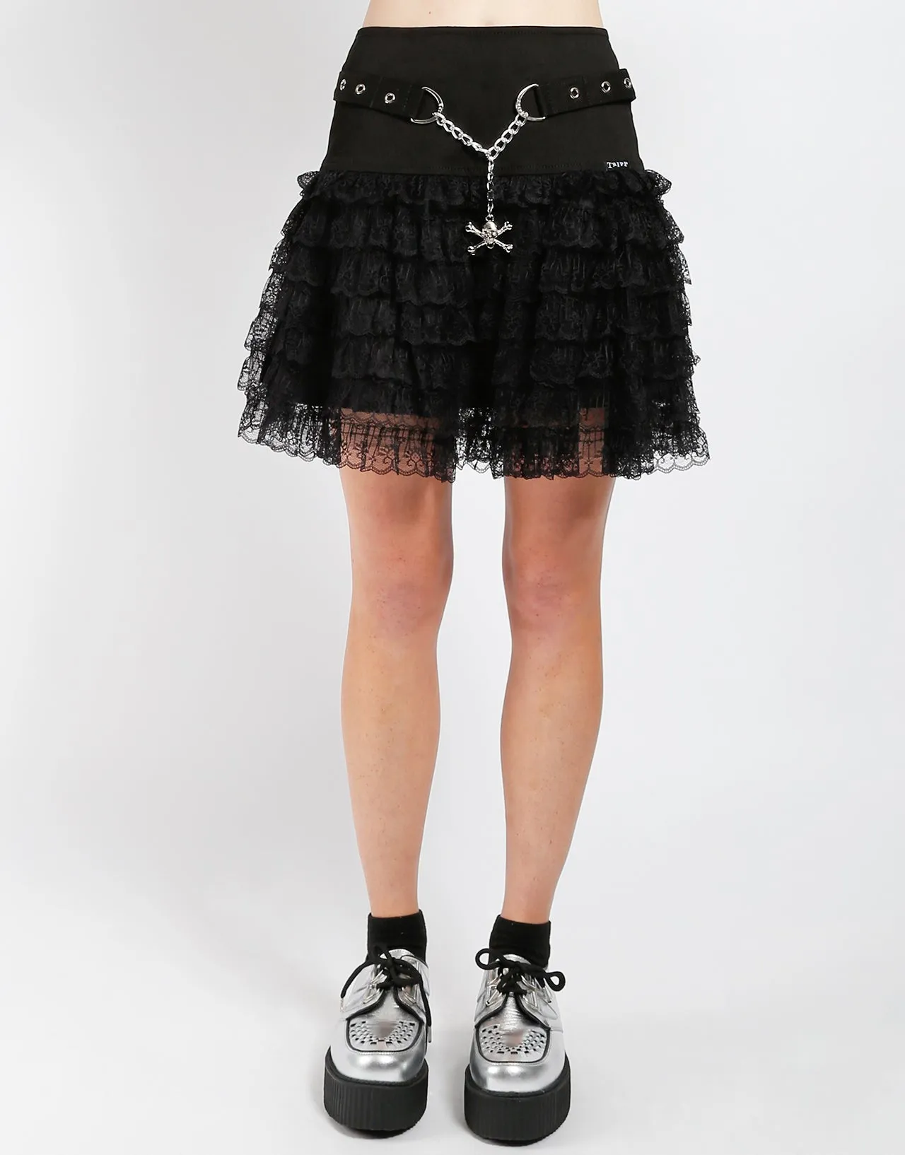 LACE TO LACE SKIRT sold by Tripp nyc