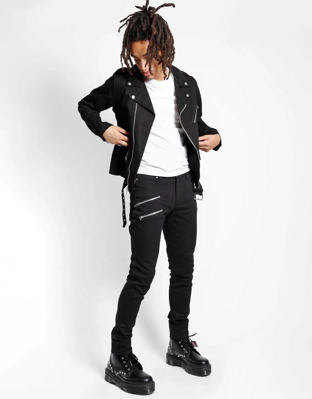 BIKER JEAN sold by Tripp nyc product image thumbnail 2