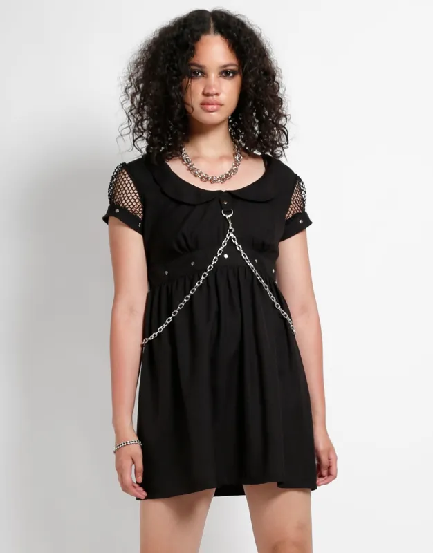 CHAIN STRAP DRESS sold by Tripp nyc