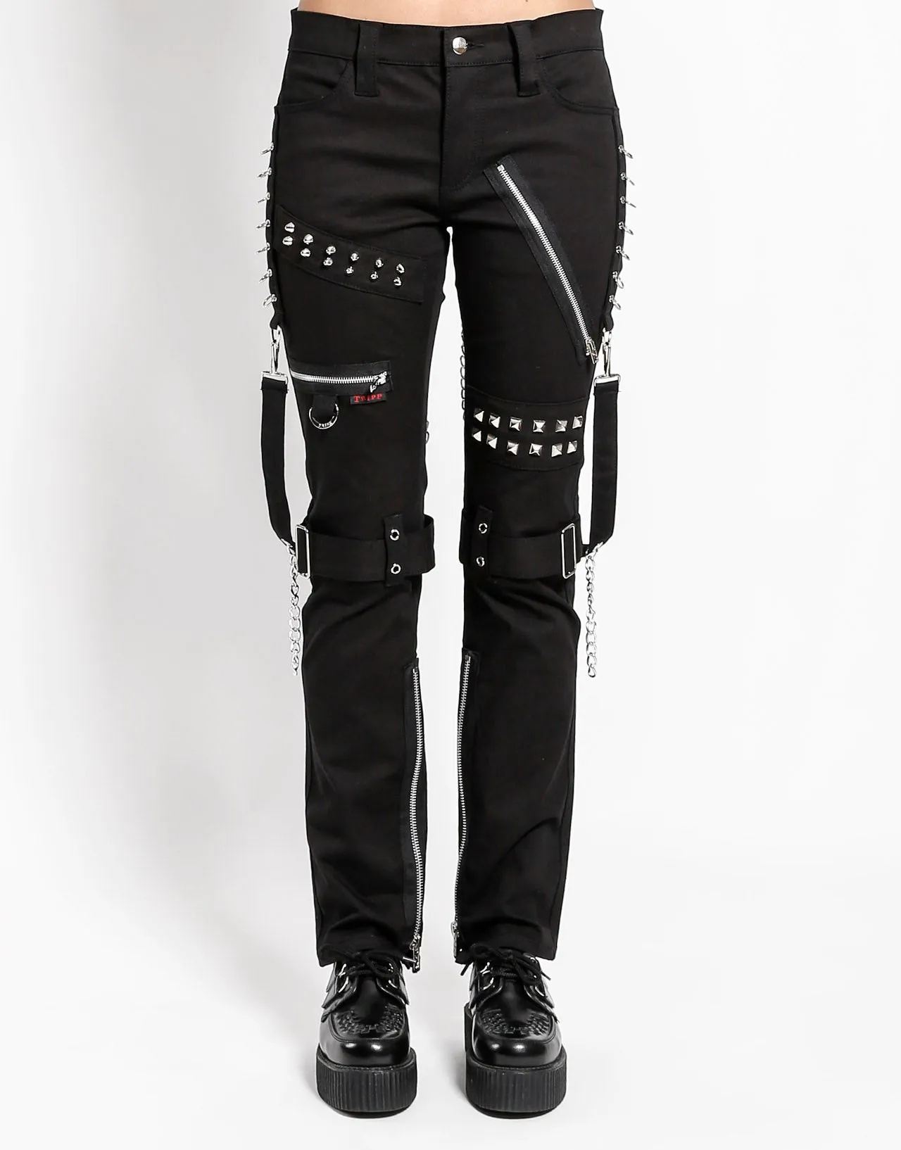 STUDDED BONDAGE PANT sold by Tripp nyc