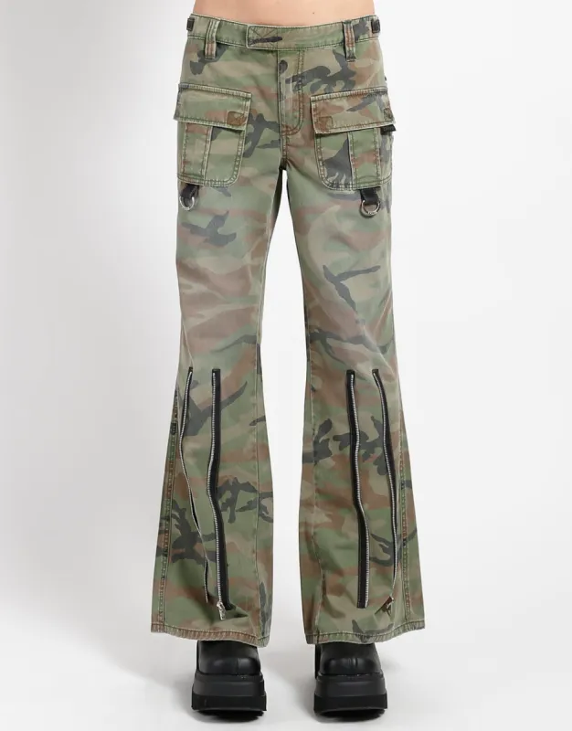 PEACE CARGO PANT CAMO sold by Tripp nyc