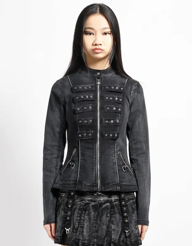 PEACE JACKET BLACK sold by Tripp nyc