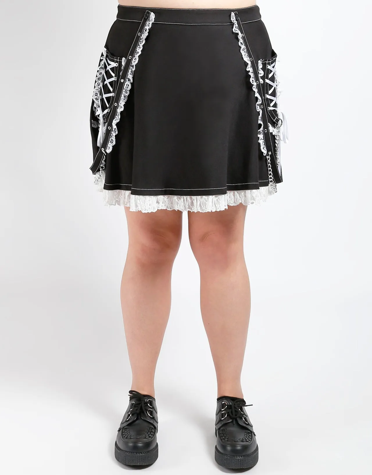 CURVE LOLITA SUSPENDER SKIRT sold by Tripp nyc
