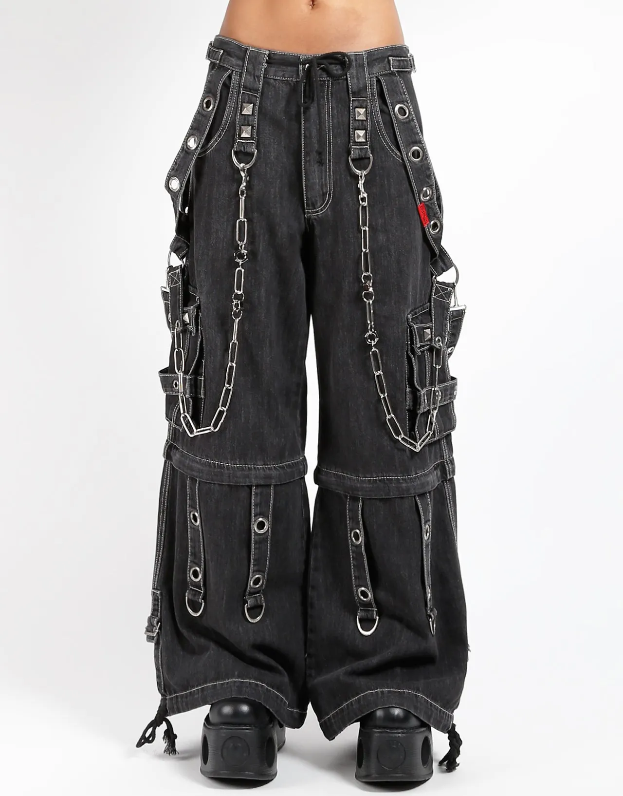SUPER O-RING PANT BLACK DENIM sold by Tripp nyc