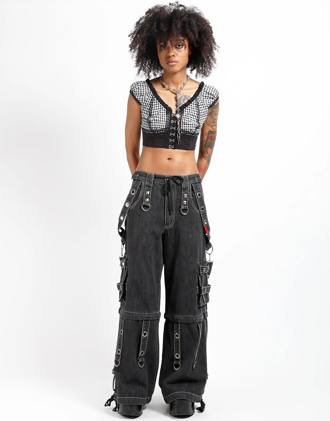 SUPER O-RING PANT BLACK DENIM sold by Tripp nyc product image thumbnail 3