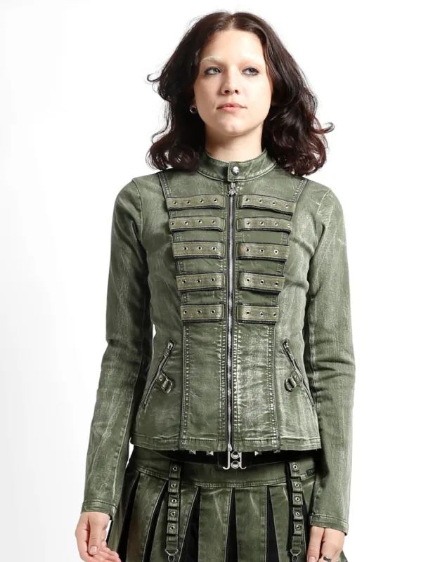 PEACE JACKET ARMY sold by Tripp nyc