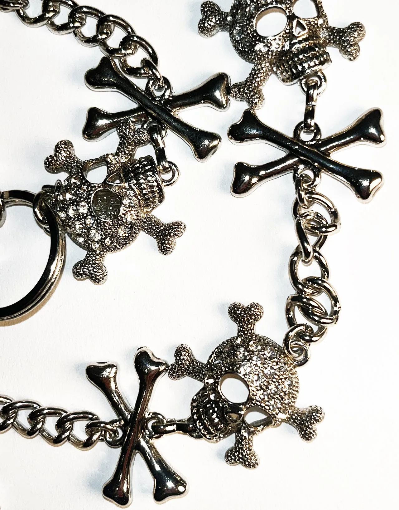 DIAMOND SKULL WALLET CHAIN sold by Tripp nyc product image thumbnail 3