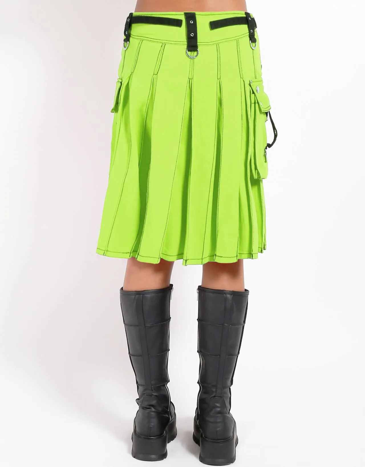 SUPER KILT LIME sold by Tripp nyc product image thumbnail 4