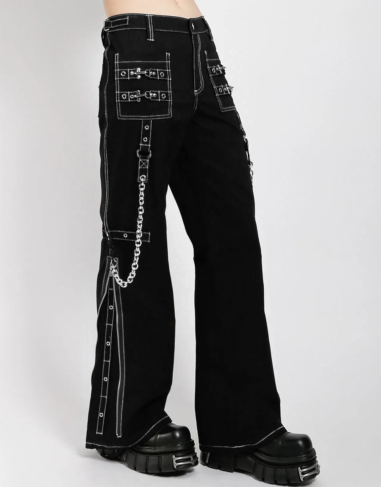 NIGHT PANT WHITE STITCH sold by Tripp nyc product image thumbnail 3