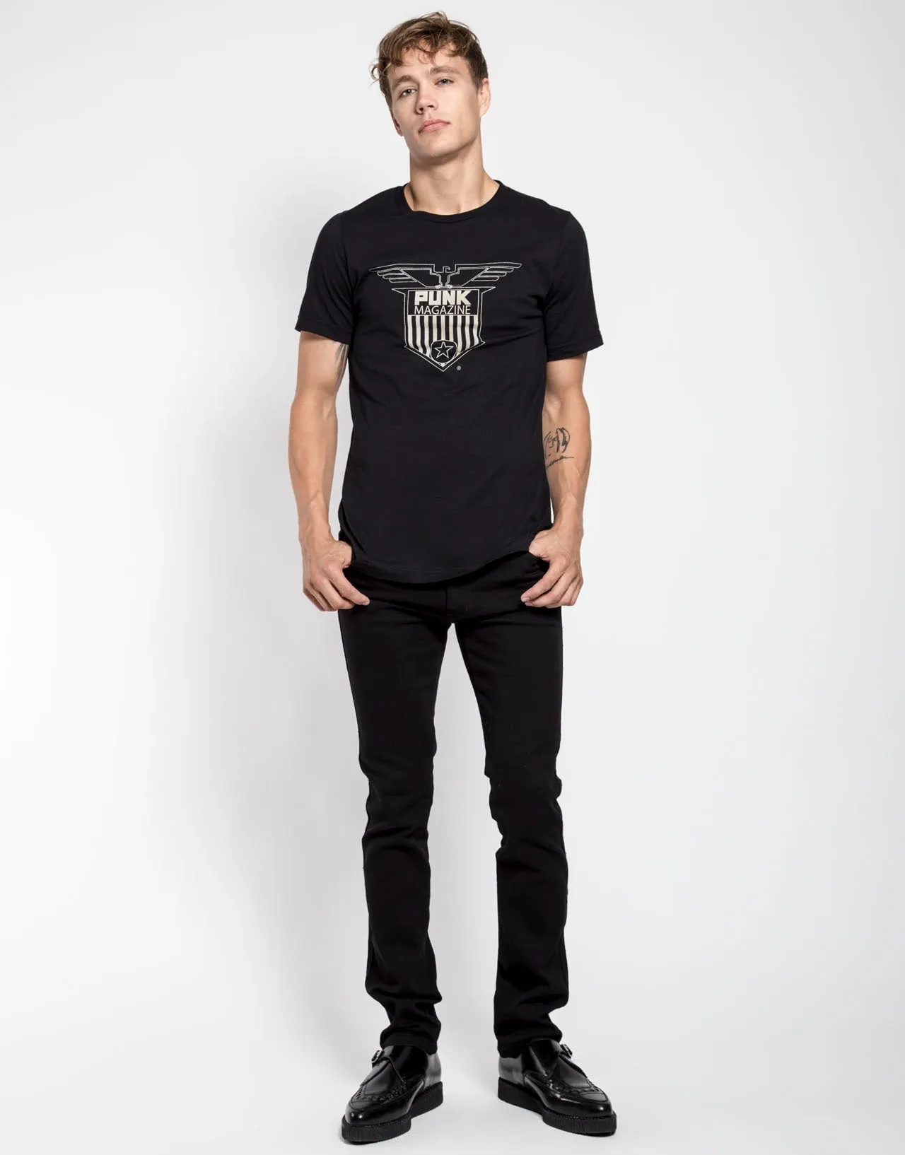 UNISEX PUNK EMBLEM TEE sold by Tripp nyc product image thumbnail 2