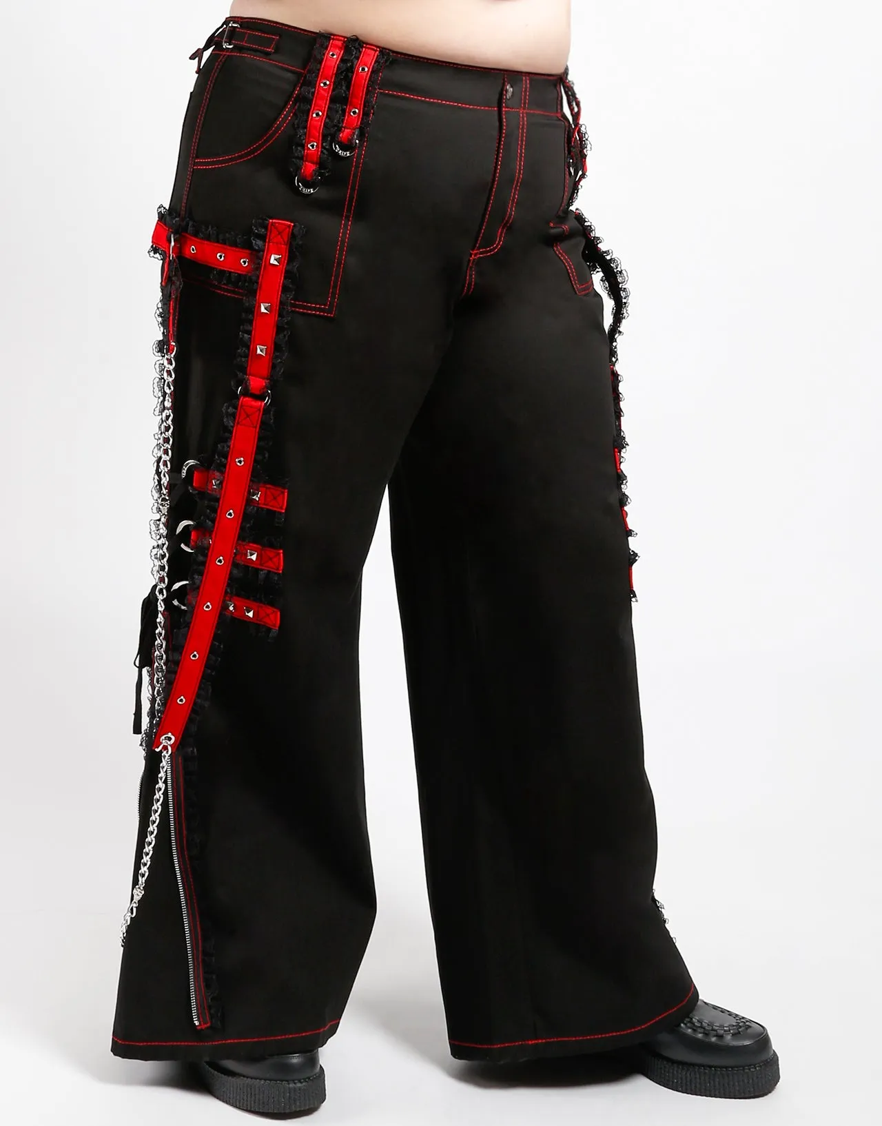 CURVE MIDNIGHT DARK STREET CHAIN PANT sold by Tripp nyc product image thumbnail 3