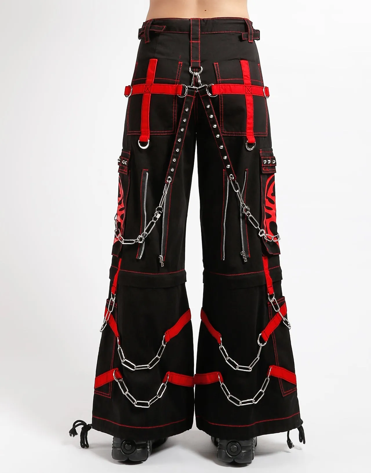 SPIDER ZIP OFF PANT RED sold by Tripp nyc product image thumbnail 4