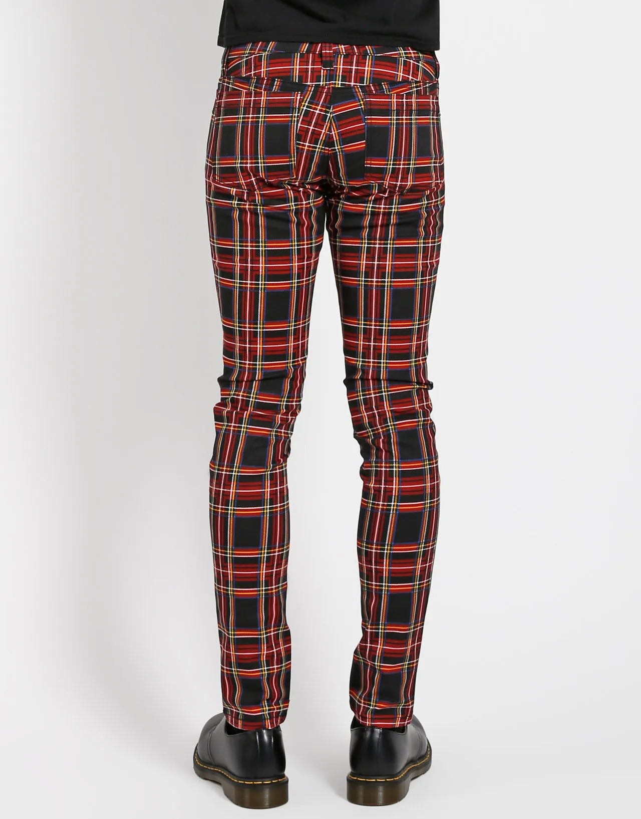 ROCKER JEAN BLACK PLAID sold by Tripp nyc product image thumbnail 4