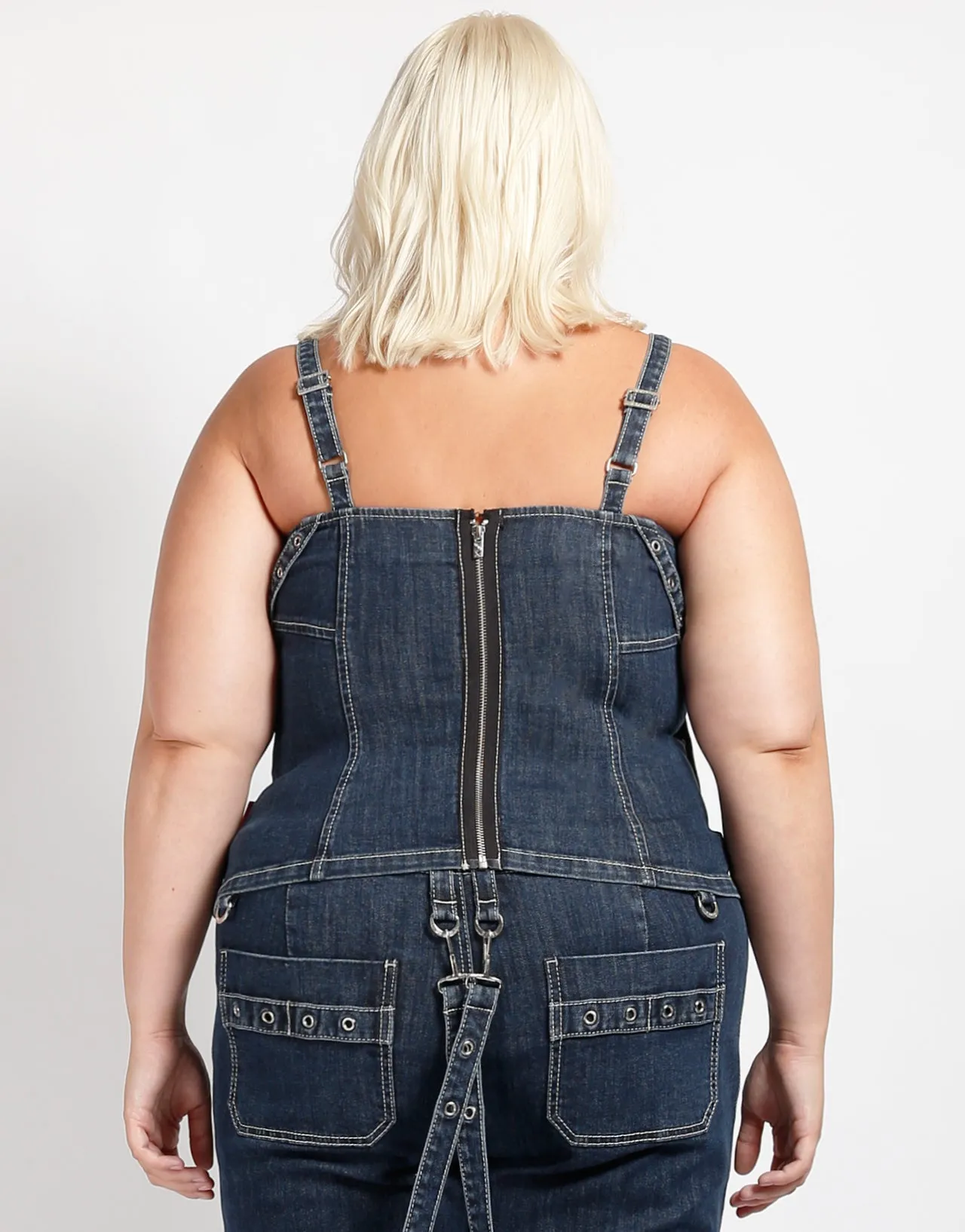 CURVE X-DENIM CORSET sold by Tripp nyc product image thumbnail 4